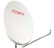 Parabole Gibertini 125 cm Alu sans LNB GRIS CLAIR