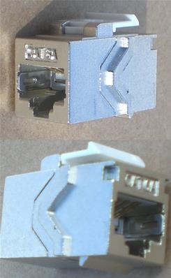 Module coupleur RJ45 femelle/femelle