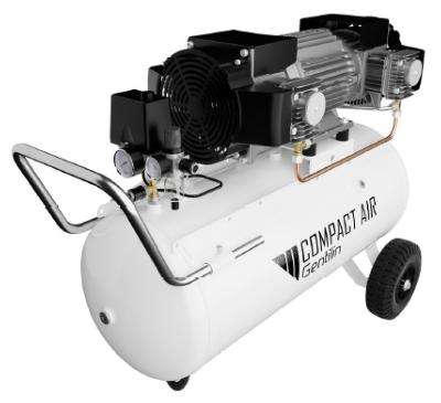 Compresseur sans huile silencieux triphasé / 4CV 90L 380V / GENTILIN