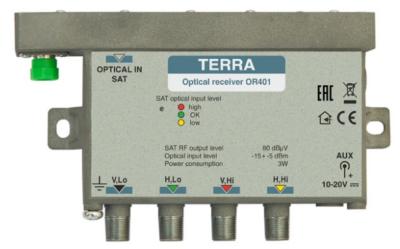 OR401 / LNB QUATTRO VIRTUEL / TERRA ELECTRONICS