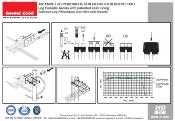 - Kit 2 antennes Log couplées pour UHF, plage 21/48