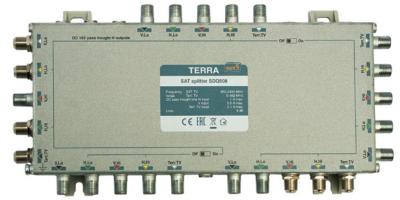 Répartiteur 4 voies SDQ508 TERRA ELECTRONICS