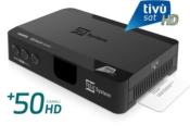 Récepteur TELESYSTEM TS9018 HD + carte TIVUSAT HD