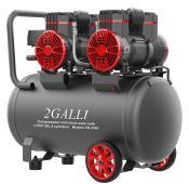 Compresseur faible bruit 230V monophasé CS3550 3.5CV 50L 4 cylindres