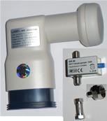 LNB TWIN HDG2-TNM + atténuateurs