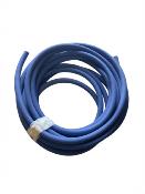 Tuyau haute qualité avec raccords rapides une main, diamètre intérieur 10mm, longueur 12m, en gomme bleue électrostatique