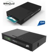  Récepteur DIGIQUEST Tivusat HDTi9 HD S2 + carte TIVUSAT HD activée