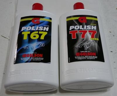 POLISH  de FINITION , T77 / T67 GELSON , TROIS COULEURS AU CHOIX 1 L