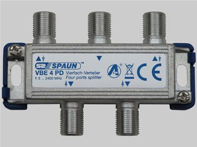 Répartiteur 4 voies 5-2400MHz étanche