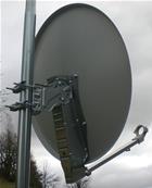 Parabole alu 55cm AL55LX avec LNB TWIN HDG2